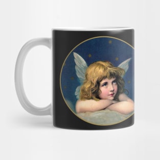Vintage Christmas Angel Mug